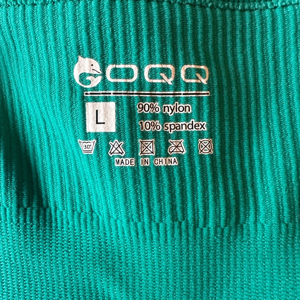 Teal Sleeveless Jumpsuit - Picture 4 of 4